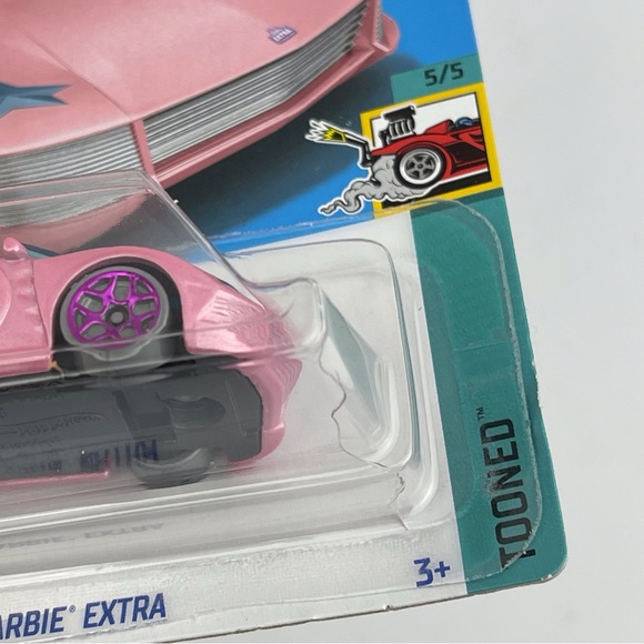 Hot Wheels Barbie Car Pink - Picture 6 of 6
